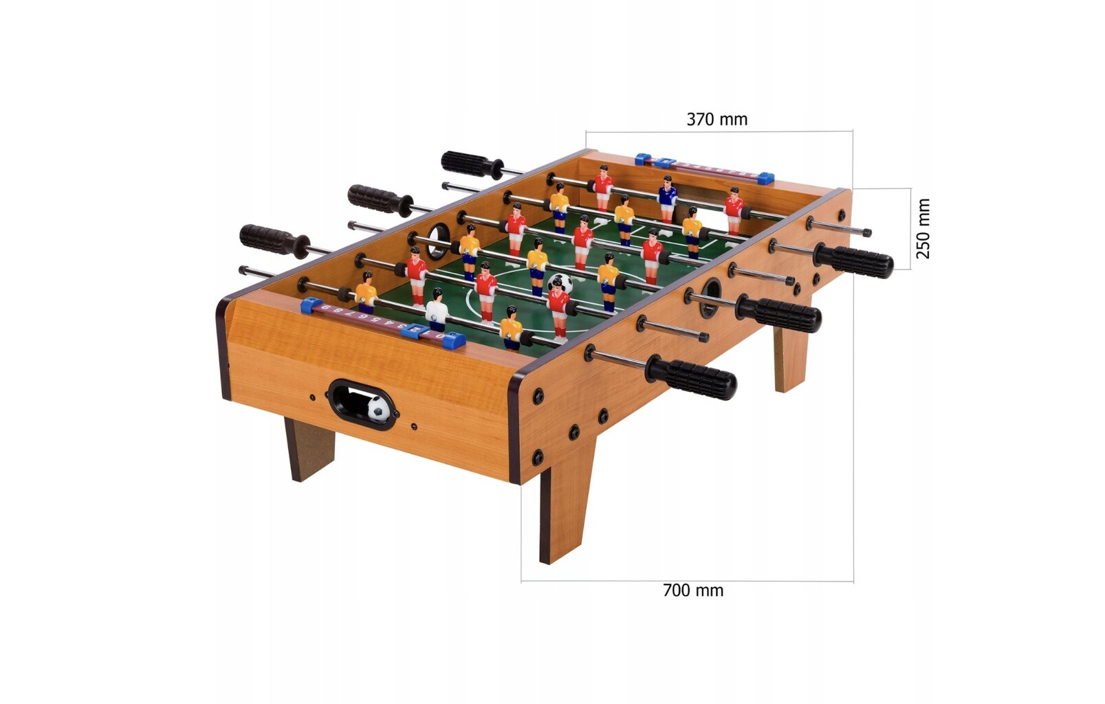 Stalo futbolas GamesPlanet, 70x37x25 cm цена и информация | Stalo futbolas | pigu.lt