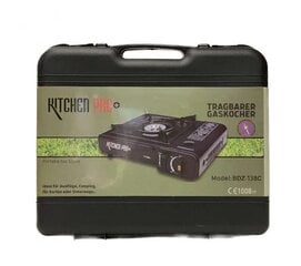 Газовая туристическая плитка Kitchen Pro Tragbarer Gaskocher для приготовления еды  (BDZ-168C) цена и информация | Газовые горелки, баллоны | pigu.lt