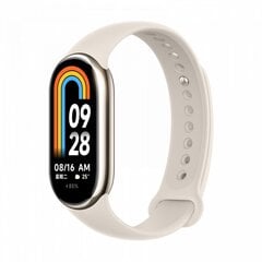 Xiaomi Smart Band 8, champagne gold цена и информация | Фитнес-браслеты | pigu.lt