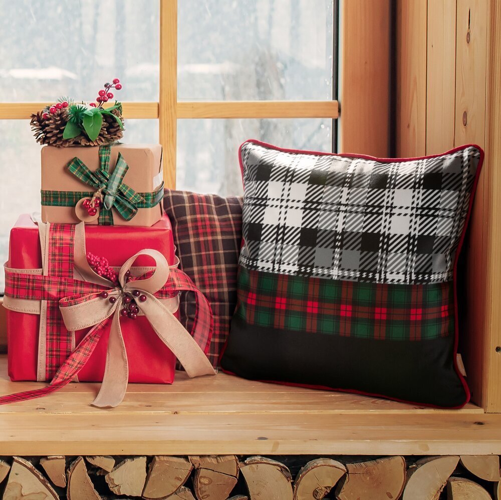 Dekoratyvinis pagalvėlės užvalkalas Santa цена и информация | Dekoratyvinės pagalvėlės ir užvalkalai | pigu.lt