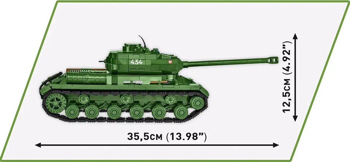 Kontruktorius Cobi Klocki IS-2, 1051 d. цена и информация | Žaislai berniukams | pigu.lt