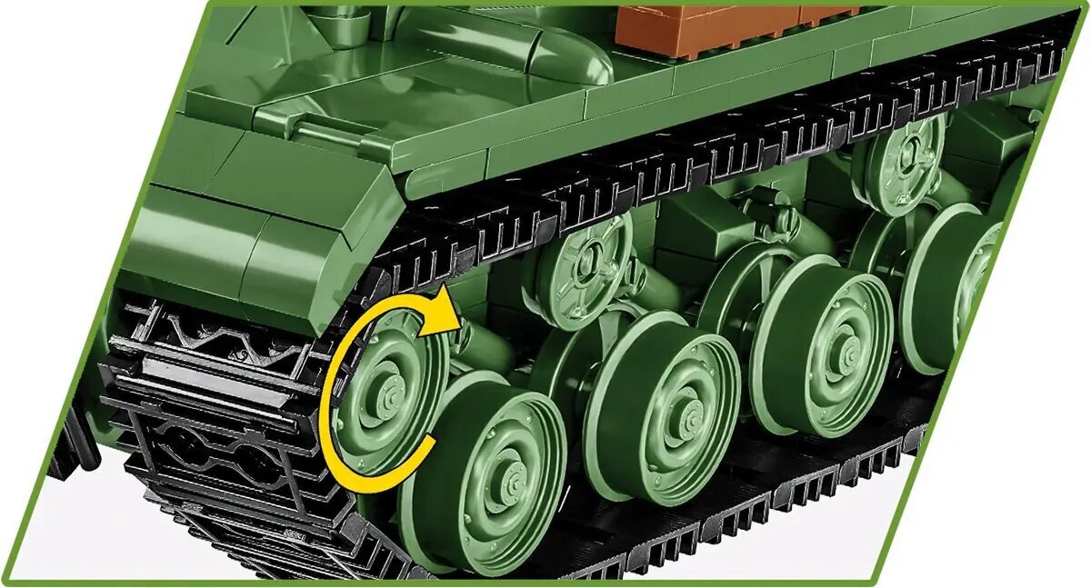 Kontruktorius Cobi Klocki IS-2, 1051 d. kaina ir informacija | Žaislai berniukams | pigu.lt