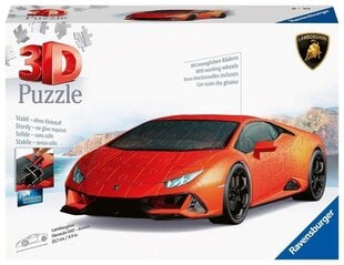 Пазл Ravensburger 3D Lamborghini Huracan цена и информация | Пазлы | pigu.lt