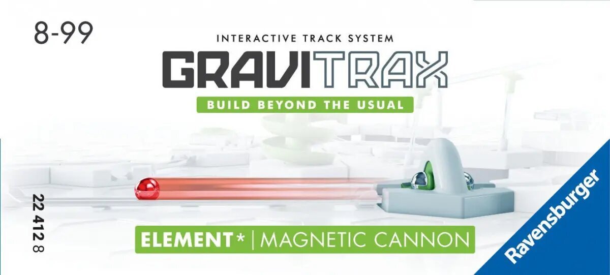 Interaktyvios takelių sistemos GraviTrax Ravensburger priedas Magnetic Cannon kaina ir informacija | Konstruktoriai ir kaladėlės | pigu.lt