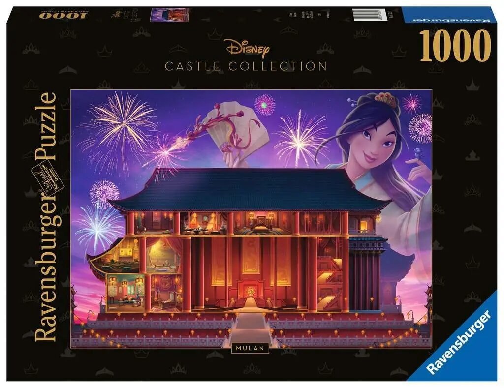 Dėlionė Ravensburger Disney Mulan, 1000 d. kaina ir informacija | Dėlionės (puzzle) | pigu.lt