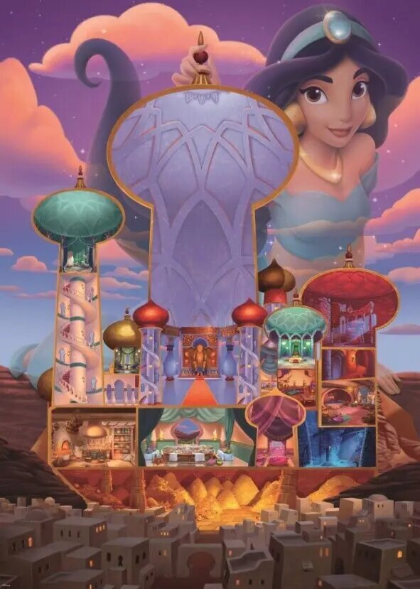 Dėlionė Ravensburger Disney Jasmina, 1000 d. цена и информация | Dėlionės (puzzle) | pigu.lt