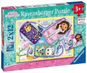 Dėlionė Ravensburger Kačių Kotedžas Gabi, 24 d. kaina ir informacija | Dėlionės (puzzle) | pigu.lt