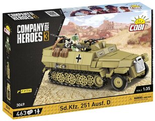 Конструктор Cobi tankas Sd.Kfz. 251 Ausf.D цена и информация | Конструкторы и кубики | pigu.lt