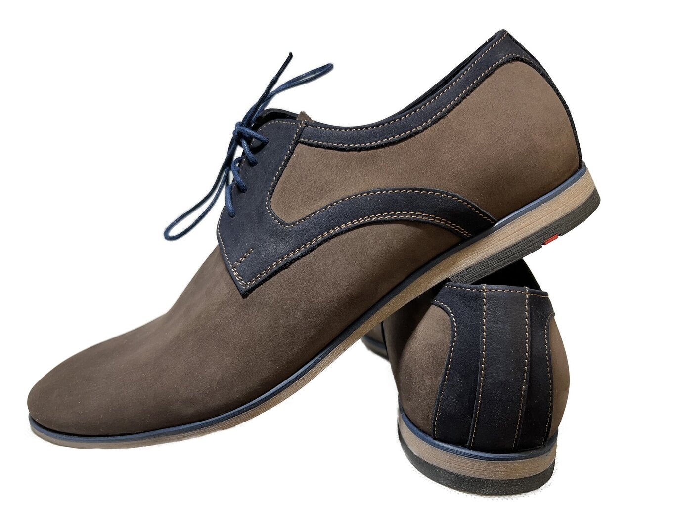 Klasikiniai batai vyrams Lavaggio, rudi kaina ir informacija | Vyriški batai | pigu.lt