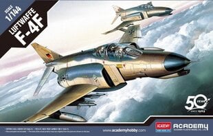 Klijuojamas modelis Academy 12611 German Luftwaffe F-4F 1/144 цена и информация | Склеиваемые модели | pigu.lt