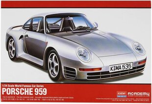 Klijuojamas modelis Academy 15103 Porsche 959 1/24 kaina ir informacija | Klijuojami modeliai | pigu.lt