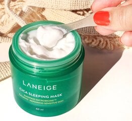 Veido kaukė Laneige Cica Sleeping mask, 60 ml kaina ir informacija | Veido kaukės, paakių kaukės | pigu.lt