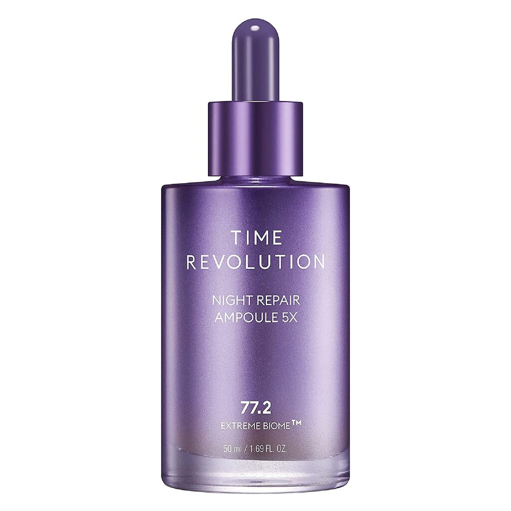 Ampulė Missha Time Revolution night repair ampoule, 5x50 ml kaina ir informacija | Veido aliejai, serumai | pigu.lt