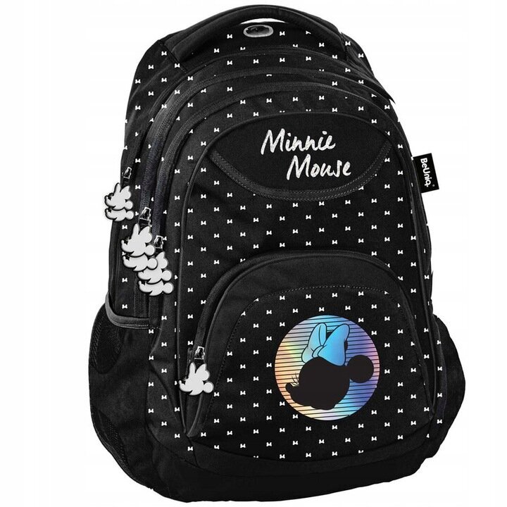 Mokyklinė kuprinė su penalu BeUniq Minnie Holo DM22UU-2708, 41x31x18 cm kaina ir informacija | Kuprinės mokyklai, sportiniai maišeliai | pigu.lt