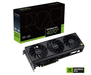 Asus ProArt GeForce RTX 4070 Ti (PROART-RTX4070TI-12G) kaina ir informacija | Vaizdo plokštės (GPU) | pigu.lt