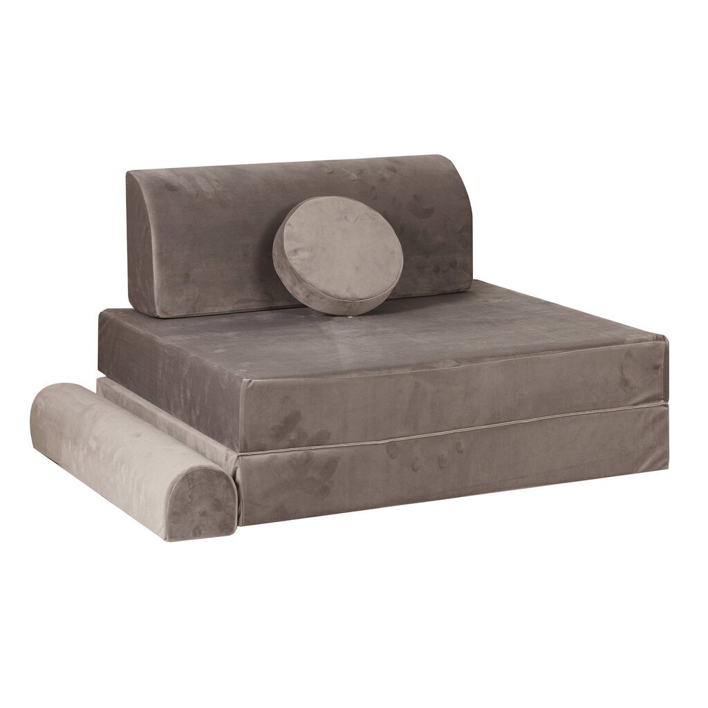 Vaikiška sofa Meowbaby, pilka цена и информация | Vaikiški sėdmaišiai, foteliai, pufai | pigu.lt