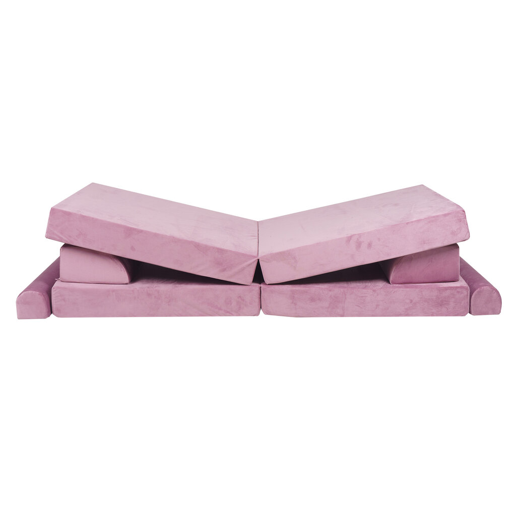 MeowBaby® Premium vaikiška sofa rožinė kaina ir informacija | Vaikiški sėdmaišiai, foteliai, pufai | pigu.lt