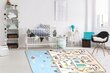 Dvipusis žaidimų kilimas Tigrai, 150 x 180 cm kaina ir informacija | Lavinimo kilimėliai | pigu.lt