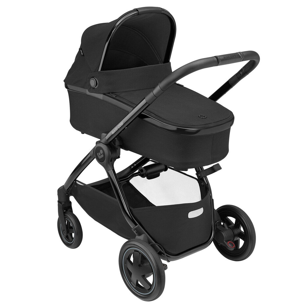 Maxi-Cosi vežimėlio lopšys Carrycot Oria, Twillic Black kaina ir informacija | Vežimėlių priedai | pigu.lt