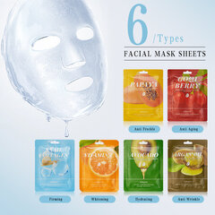 Lakštinė veido kaukė Kormesic, 5x25 ml kaina ir informacija | Veido kaukės, paakių kaukės | pigu.lt