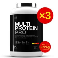 Baltymai Prosportpharma Multi Protein Pro, Šokolado sk., 2724 g kaina ir informacija | Baltymai | pigu.lt