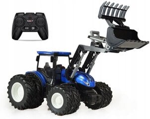 Трактор с дистанционным управлением, синий цена и информация | Игрушки для мальчиков | pigu.lt