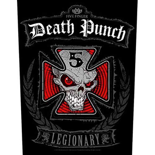 Siuvinėjimas Five Finger Death Punch:legionary, 1 vnt. kaina ir informacija | Moto reikmenys | pigu.lt