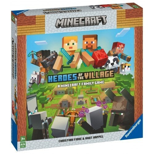 Stalo žaidimas Ravensburger 22367 Minecraft-Heroes of the Village kaina ir informacija | Stalo žaidimai, galvosūkiai | pigu.lt