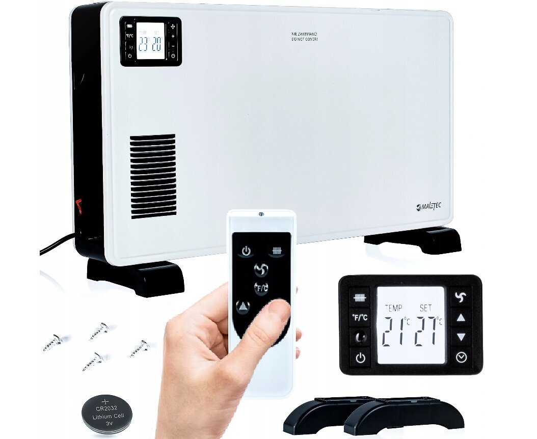 Elektrinis konvektorinis šildytuvas Maltec 2300W kaina ir informacija | Šildytuvai | pigu.lt
