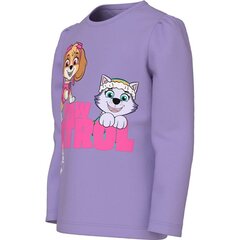 Marškinėliai mergaitėms Name It NOOS 283581, violetiniai kaina ir informacija | Marškinėliai mergaitėms | pigu.lt