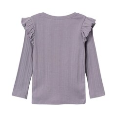 Marškinėliai mergaitėms Name It 13219688 284001, violetiniai kaina ir informacija | Marškinėliai mergaitėms | pigu.lt