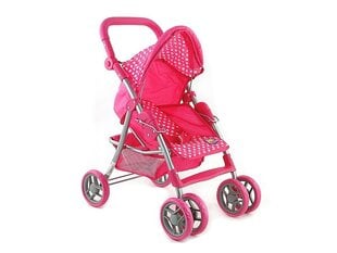 Žaislinis vežimėlis lėlėms, rožinis kaina ir informacija | Žaislai mergaitėms | pigu.lt