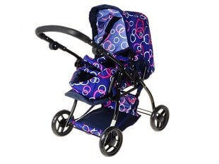 Žaislinis vežimėlis lėlėms, violetinis kaina ir informacija | Žaislai mergaitėms | pigu.lt