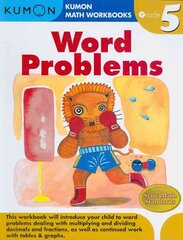 Grade 5 Word Problems цена и информация | Книги для самых маленьких | pigu.lt