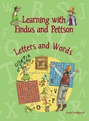 Learning with Findus and Pettson - Letters and Words цена и информация | Книги для самых маленьких | pigu.lt