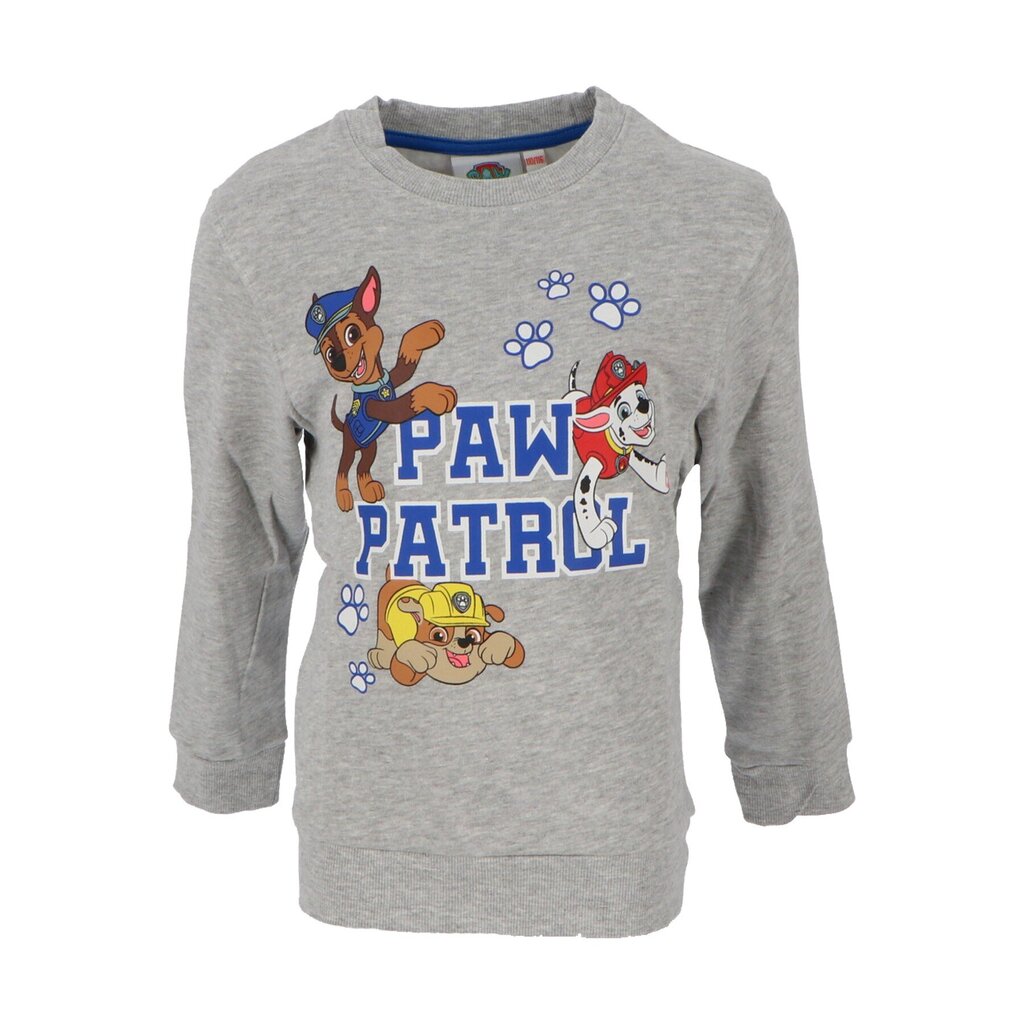 Megztinis vaikams Paw Patrol, pilkas kaina ir informacija | Marškinėliai berniukams | pigu.lt