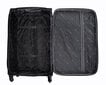 Vidutinis lagaminas Solier, M, juodas kaina ir informacija | Lagaminai, kelioniniai krepšiai | pigu.lt