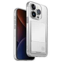 UNIQ etui Air Fender ID iPhone 15 Pro Max 6.7" nude transparent Cardslot цена и информация | Чехлы для телефонов | pigu.lt