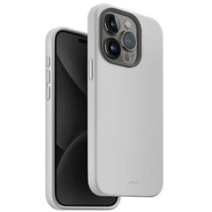 UNIQ etui Lino Hue iPhone 15 Pro Max 6.7" Magclick Charging szary|charcoal grey цена и информация | Чехлы для телефонов | pigu.lt