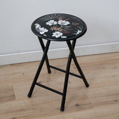 Stalas Patio Flower, juodas kaina ir informacija | Lauko stalai, staliukai | pigu.lt