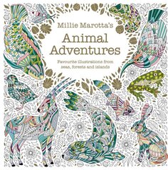 Millie Marotta's Animal Adventures: Favourite illustrations from seas, forests and islands kaina ir informacija | Knygos mažiesiems | pigu.lt