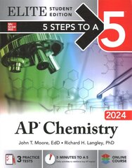 5 Steps to a 5: AP Chemistry 2024 Elite Student Edition цена и информация | Книги по экономике | pigu.lt