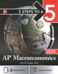 5 Steps to a 5: AP Macroeconomics 2024 kaina ir informacija | Ekonomikos knygos | pigu.lt