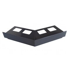 Karnizo profilis Renoplast K35 keraminės grindys, išorinis kampas 135°, grafitas kaina ir informacija | Sujungimo profiliai | pigu.lt