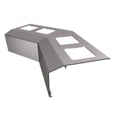 Karnizo profilis Renoplast K301 keraminės grindys, vidinis kampas 135°, grafitas kaina ir informacija | Sujungimo profiliai | pigu.lt