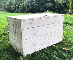 Ящик для дров, 45x90x50 см цена и информация | Садовые сараи, дровницы | pigu.lt