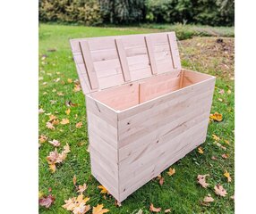 Ящик для дров, 40x110x75 см цена и информация | Садовые сараи, дровницы | pigu.lt