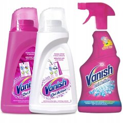 Компоект пятновыводителей VANISH Oxi Color Protect x3 цена и информация | Средства для стирки | pigu.lt