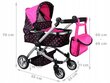 Lėlių vežimėlis Jokomisiada 4in1, rožinis kaina ir informacija | Žaislai mergaitėms | pigu.lt