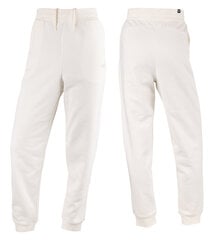 Sportinės kelnės moterims Puma Ess+ Embroidery High-Waist Pants FL 670007 99, smėlio spalvos цена и информация | Спортивная одежда женская | pigu.lt